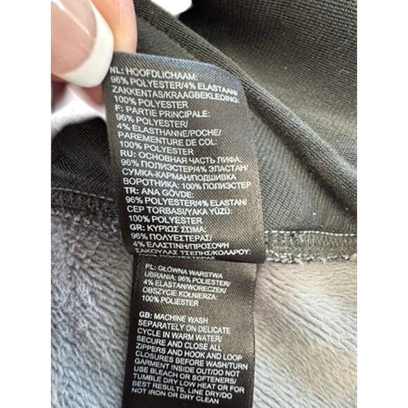 "THE NORTH FACE" Mens Soft Shell Zip Up Jacket Hiking Windbreaker Hiking SZ L - Picture 7 of 12